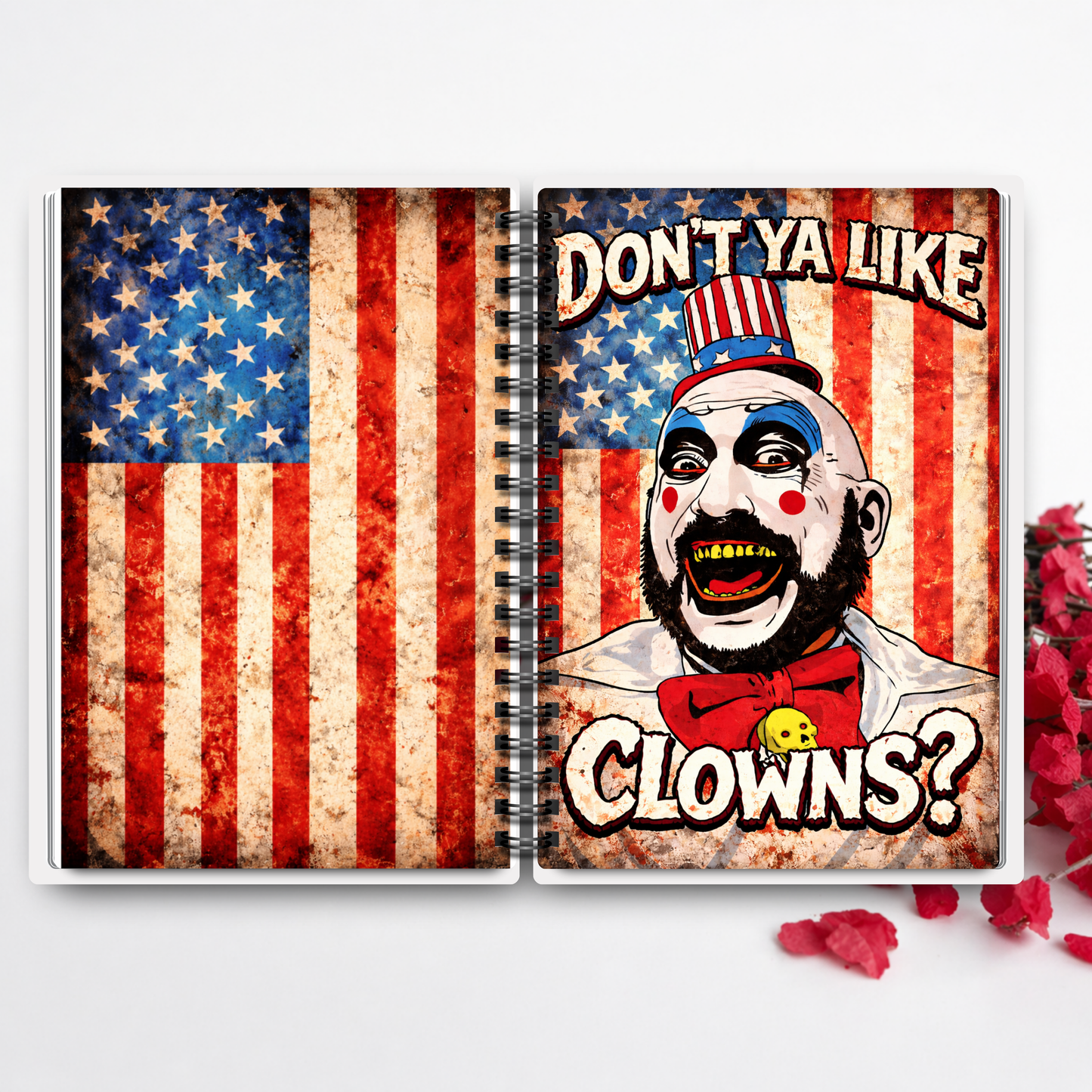 Spaulding " Dont ya like clowns? " Notebook