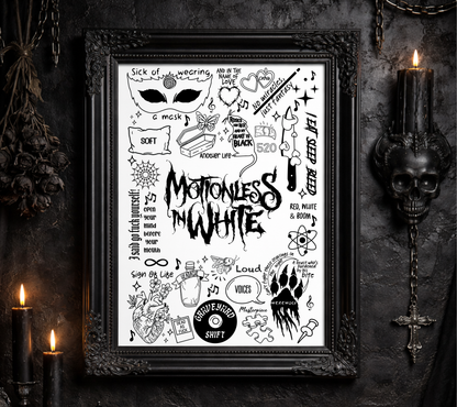 Motionless in White Print