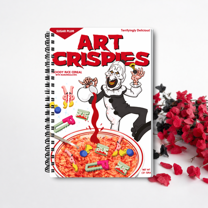 Art Crispies Cereal Notebook