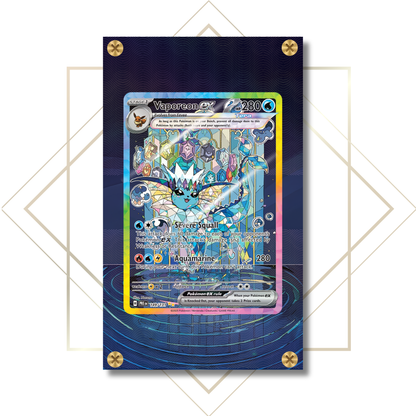 Vaporeon ex #149/131: Extended Art Frame