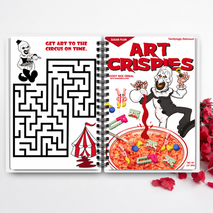 Art Crispies Cereal Notebook