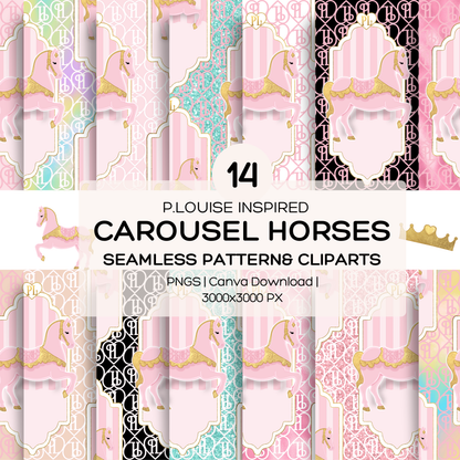 14 Plouise Carosel Digital Download PNGS