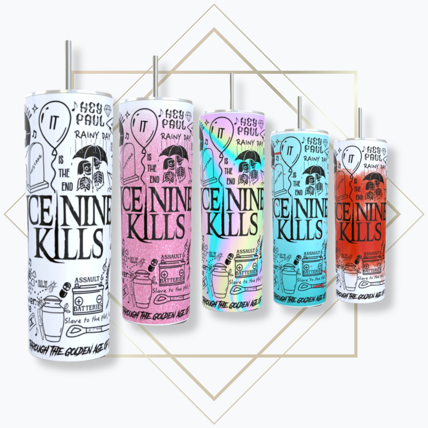 Ice Nine Kills 20oz Tumbler