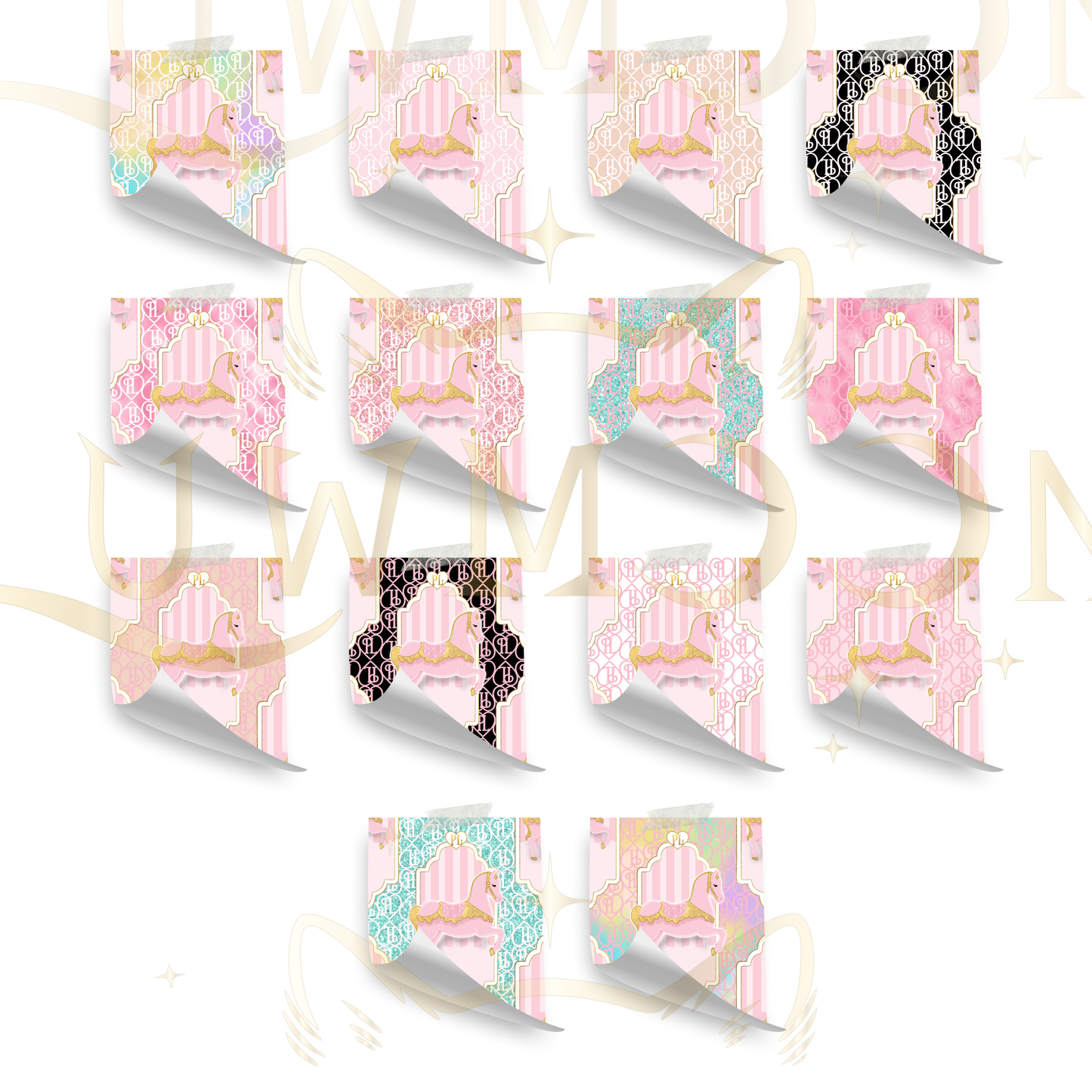 14 Plouise Carosel Digital Download PNGS