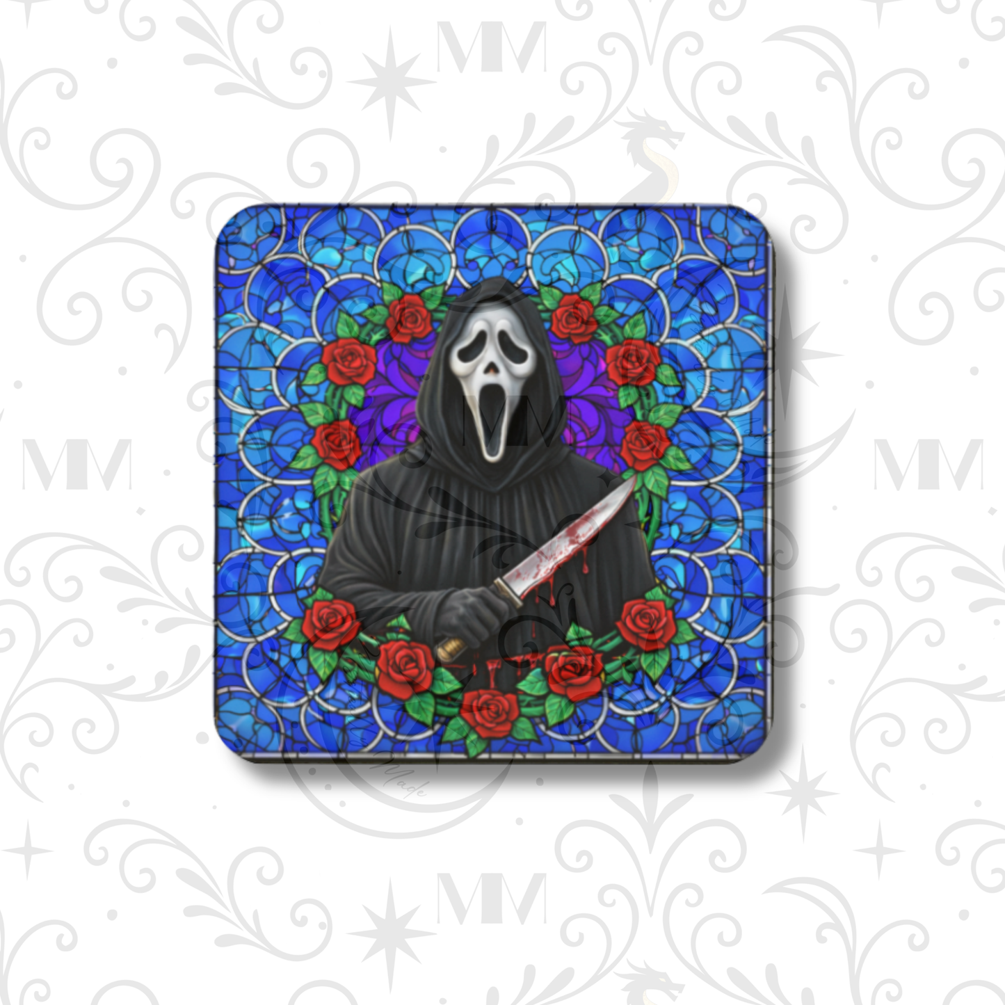 Ghost face Drinks Coaster