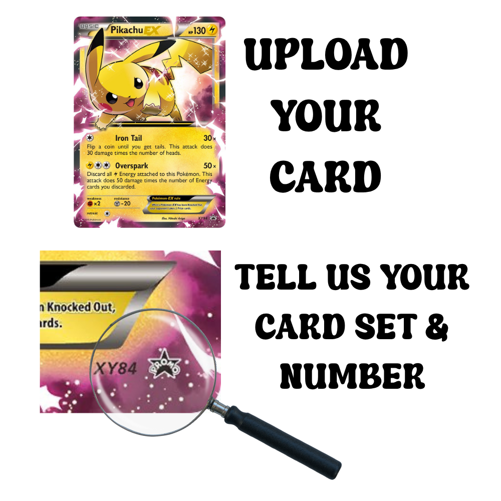 design own pokemon card Design your own Poke Extended Art Frame * Custom* – Luwmoon
