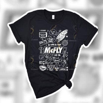 Mcfly Lyric Doodle T-Shirt