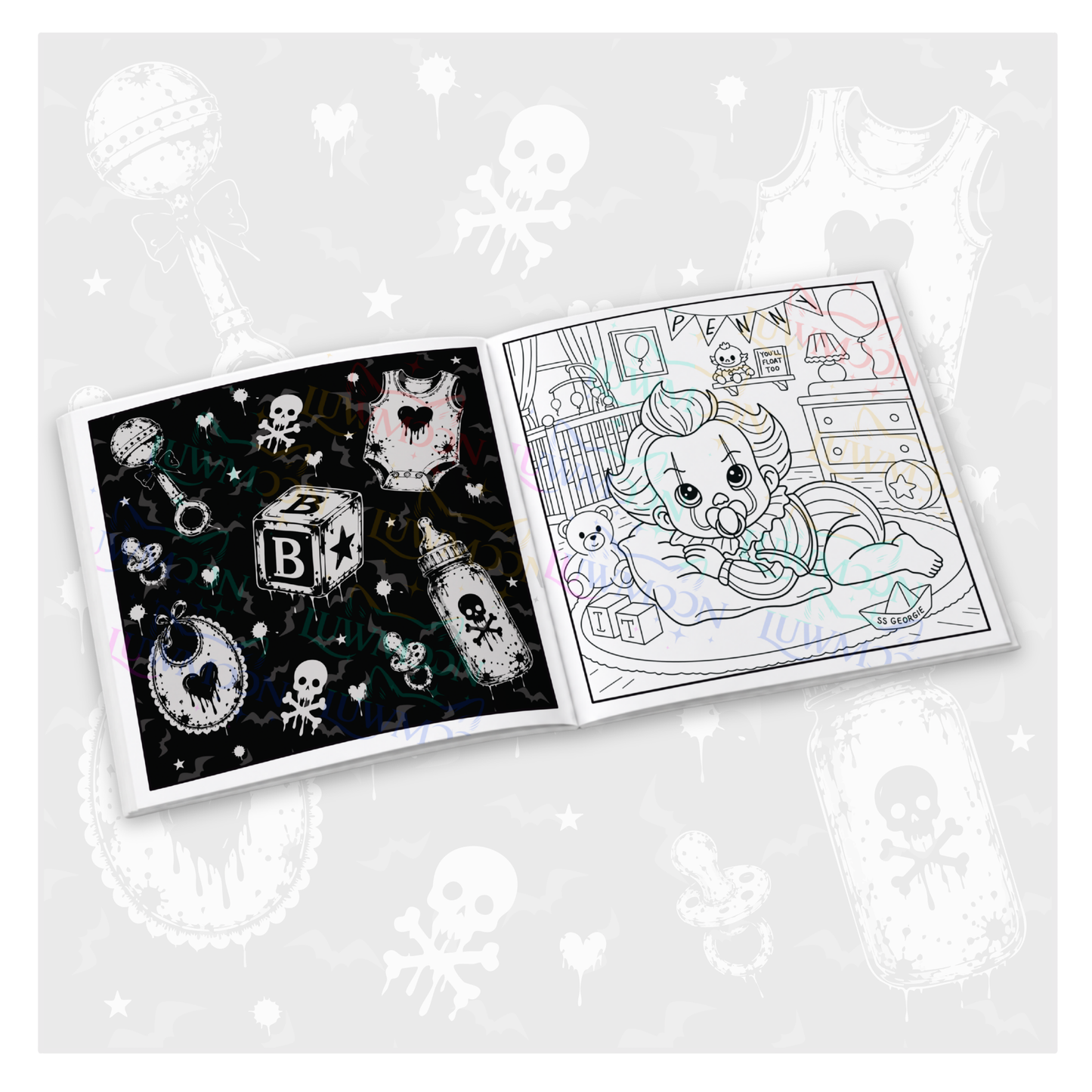 Horror Babies Ultimate Colouring Book