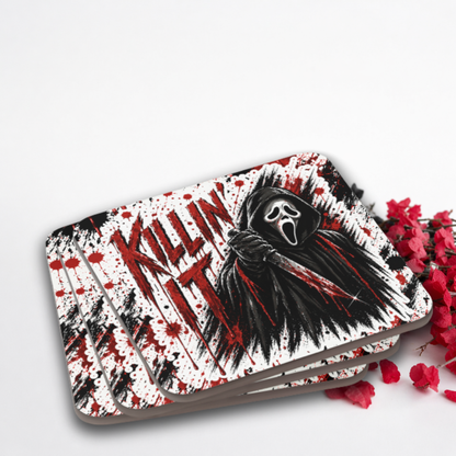 Ghost face Drinks Coaster