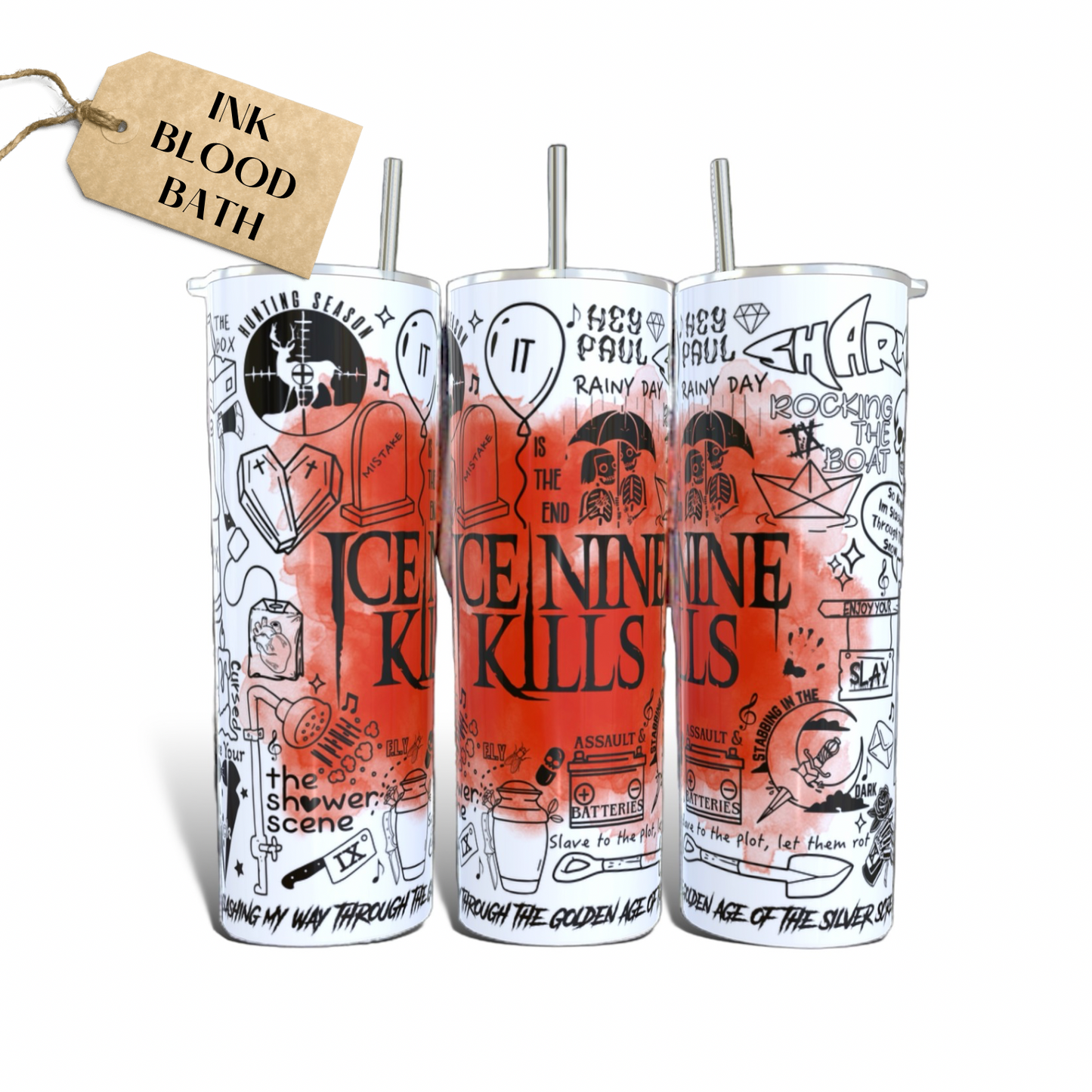 Ice Nine Kills 20oz Tumbler