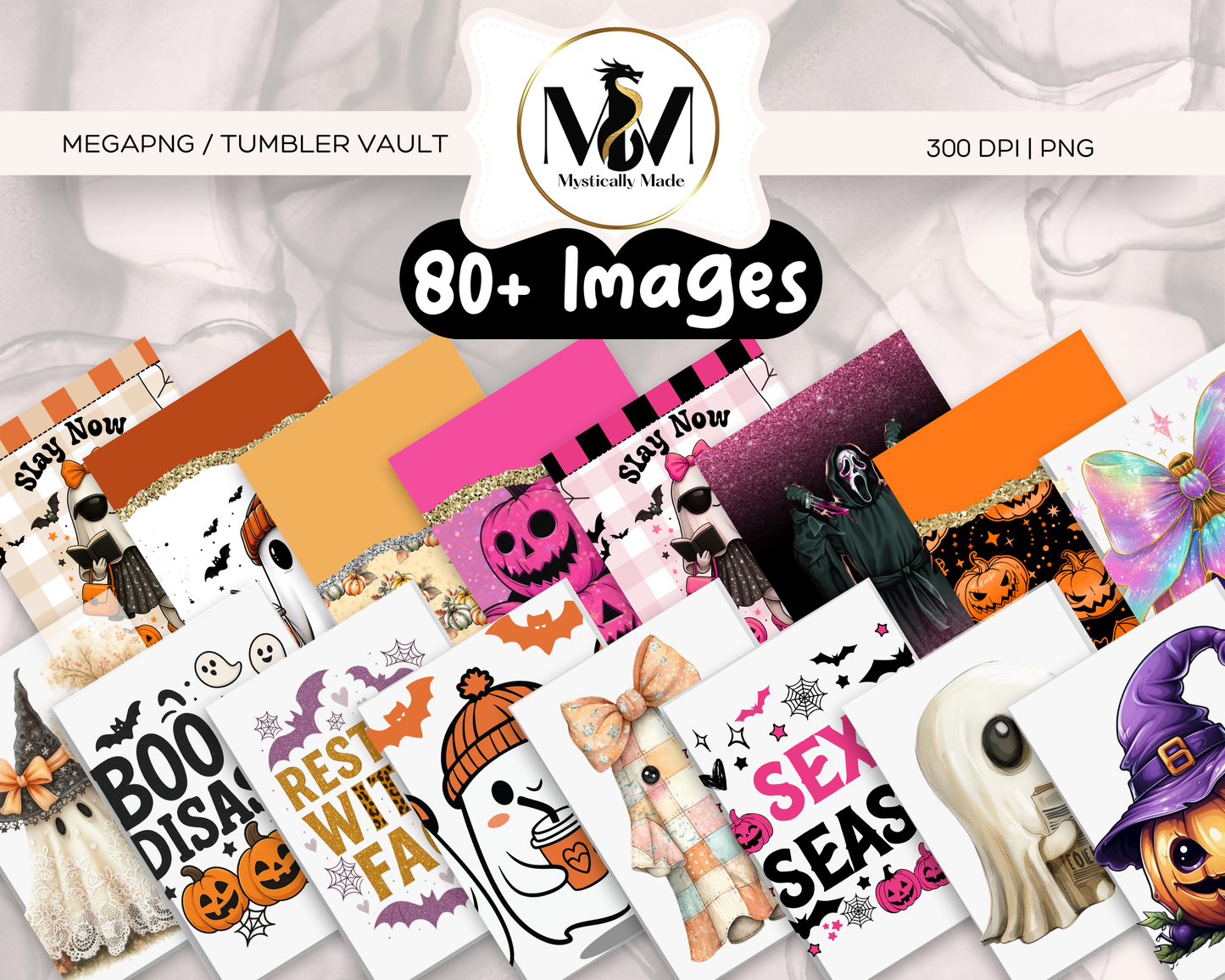 HALLOWEEN PNG / TUMBLER VAULT