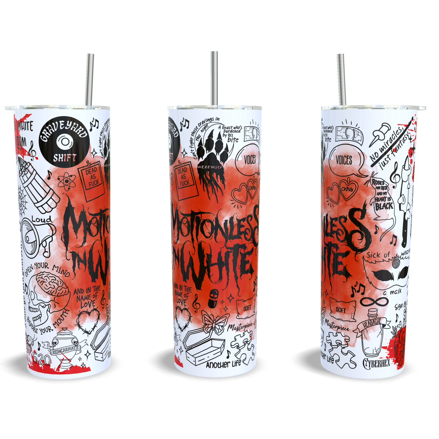 Motionless in White 20oz Tumbler Cup