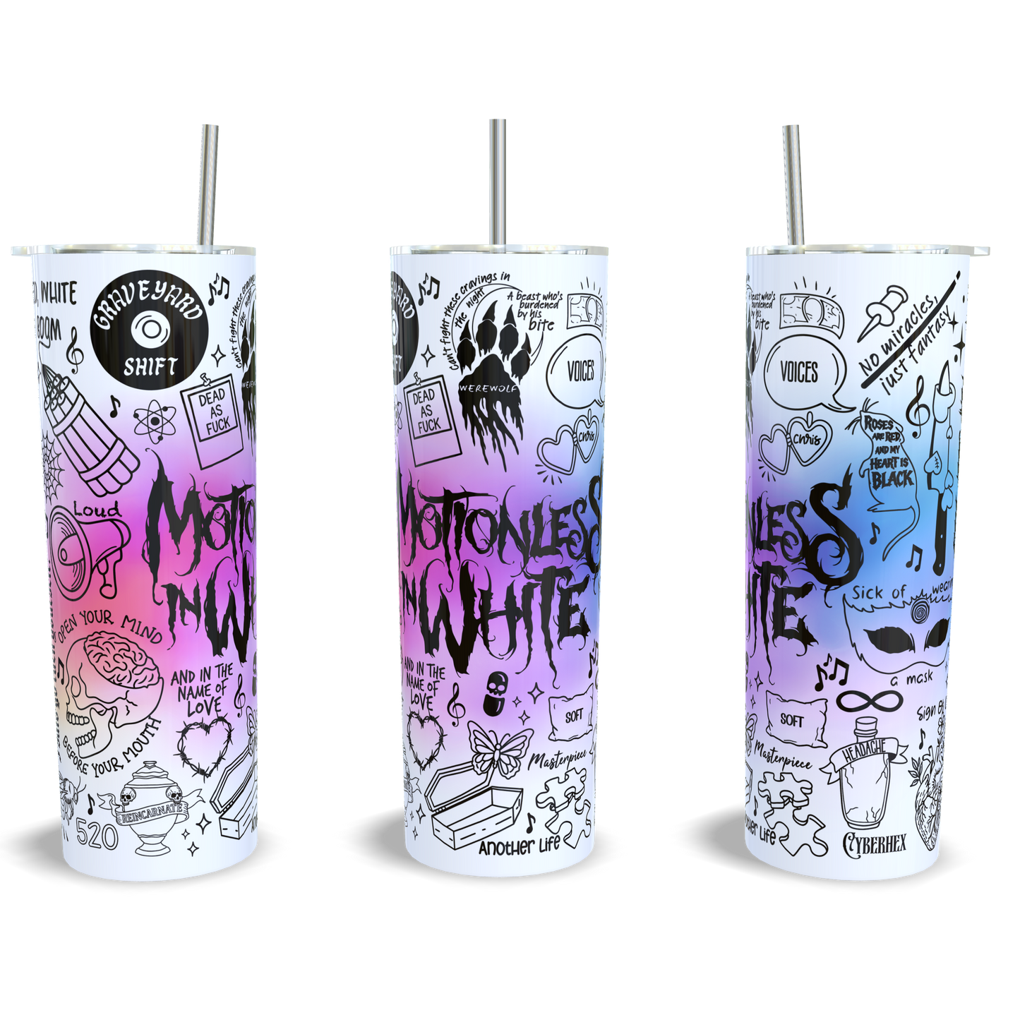 Motionless in White 20oz Tumbler Cup
