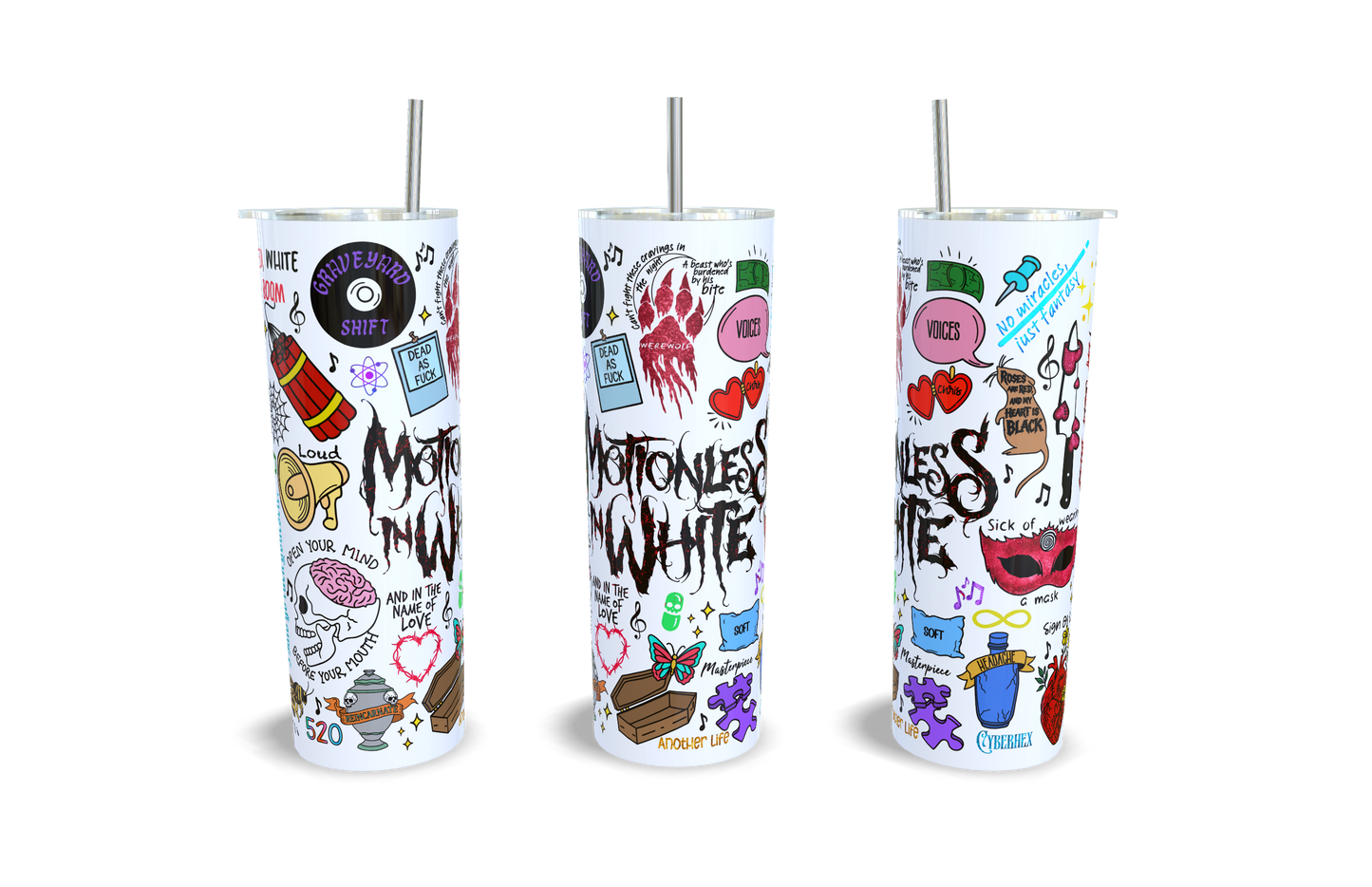 Motionless in White 20oz Tumbler Cup